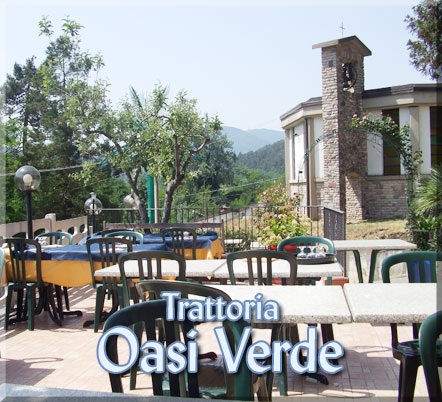 trattoria oasi verde, panigacci