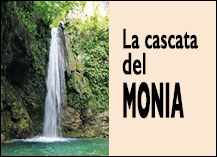 la cascata del Monia Lunigiana