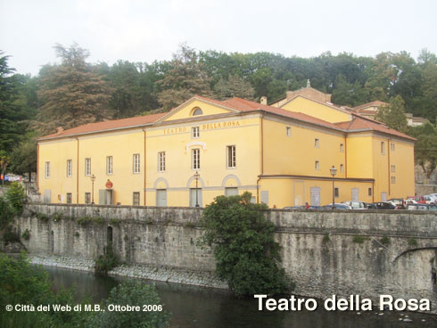 teatro della Rosa, Pontremoli, Lunigiana, Toscana